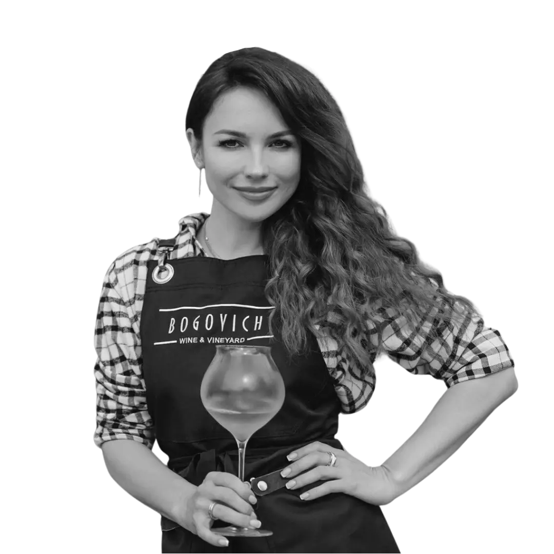 Ирина Богович, винодел из Крыма, автор вин Bogovich Wine, основатель и собственник проекта Bogovich Wine & Vineyard